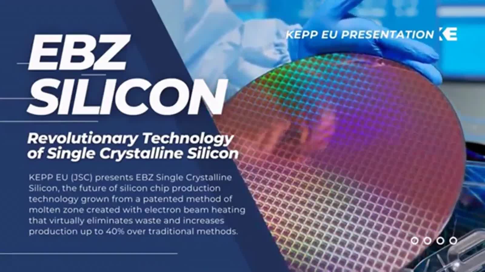 KEPP EU pilot electron-beam silicon equipment